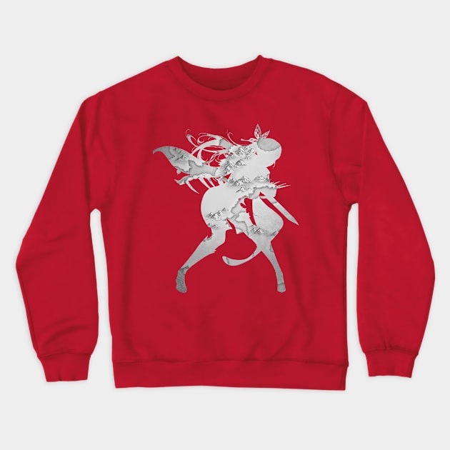 Resplendent Kagero: Honorable Ninja Crewneck Sweatshirt by Raven's Secret Shop